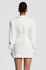 Brietta Mini Dress - Ivory