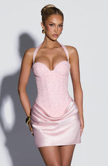 Nour Mini Dress - Blush