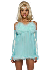 Fembot Babe Costume - Mint