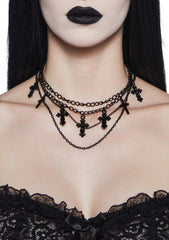Forsaken Rituals Layered Necklace