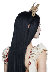 Cursed Heart Bow Headband