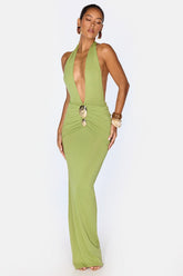 Verde Knit Maxi Dress