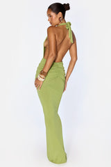 Verde Knit Maxi Dress