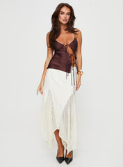 Mariah Cami Top Brown