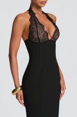 Fiorenza Midi Dress - Black