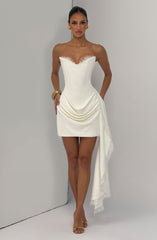 Avelina Mini Dress - Ivory