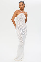 Remy Knit Maxi Dress in White