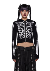 Mortuary Melody Zip-Up Hoodie
