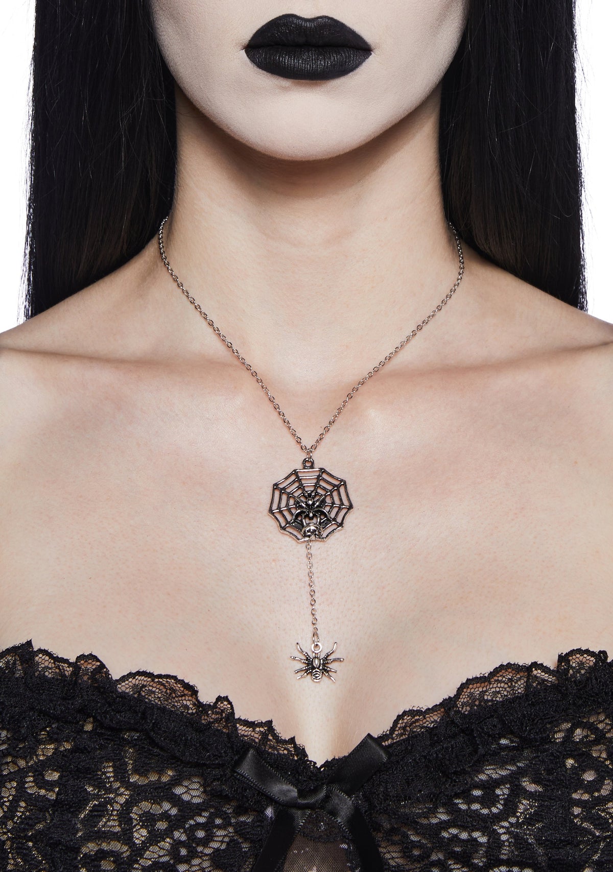 Arachnid Affairs Spider Necklace